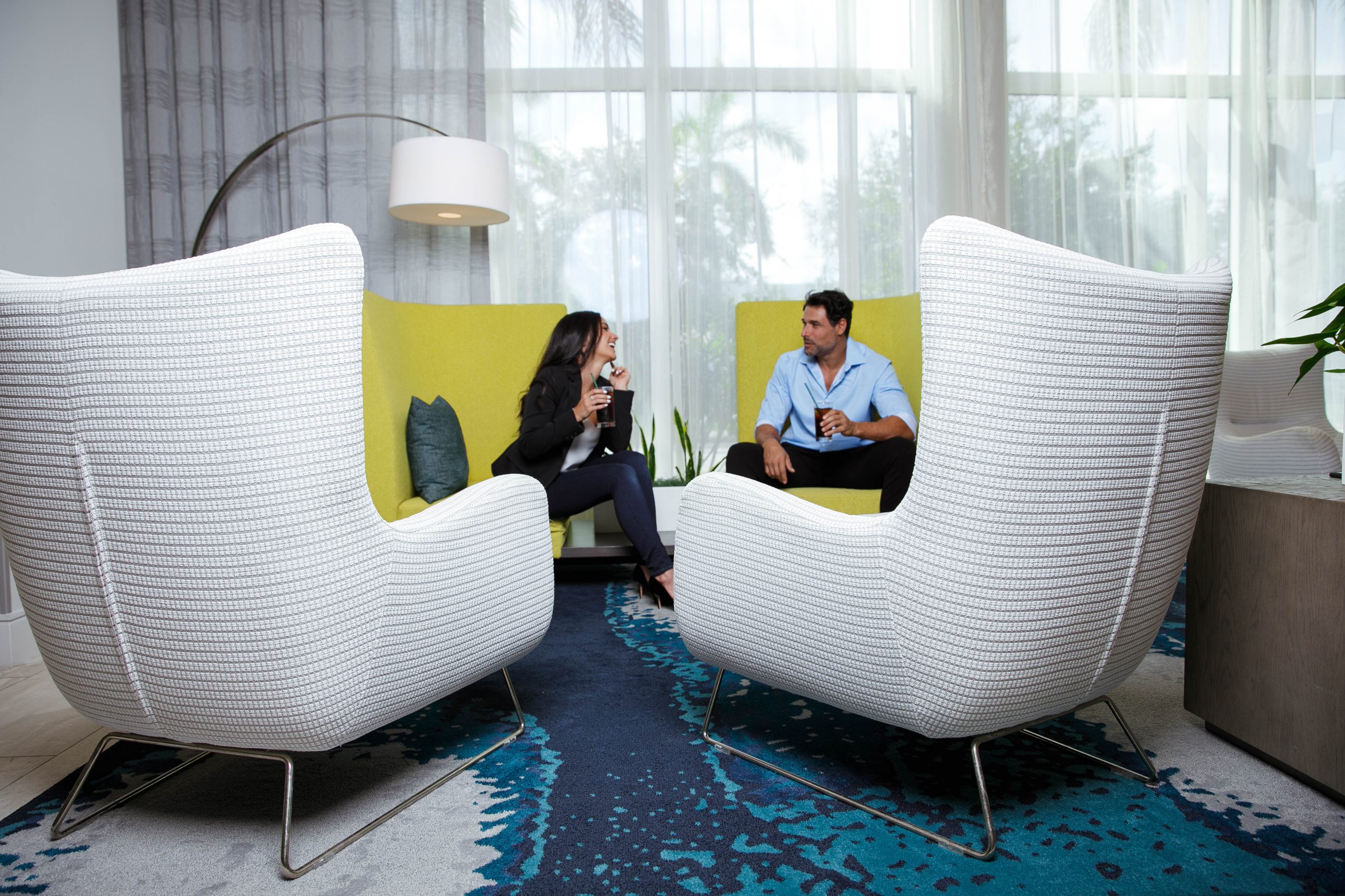 Hotel marketing creative showing campaign visuals to drive direct bookings in South Florida.